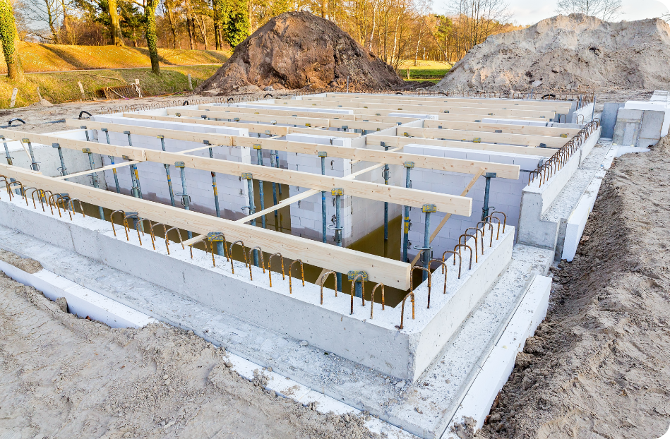 Home Builders Foundation Warranty | Building Foundation Under Construction