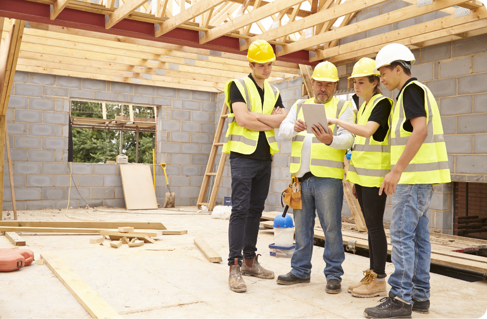 Building a new home? | Construction Workerd Pan out Build