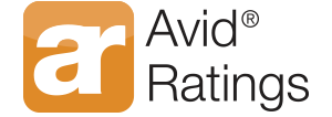 Avid Ratings logo