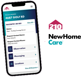 Cell phone showing 2-10 Builders page