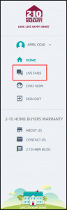 live faqs
