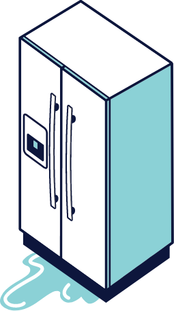 Protect your refrigerator with a home warranty today!