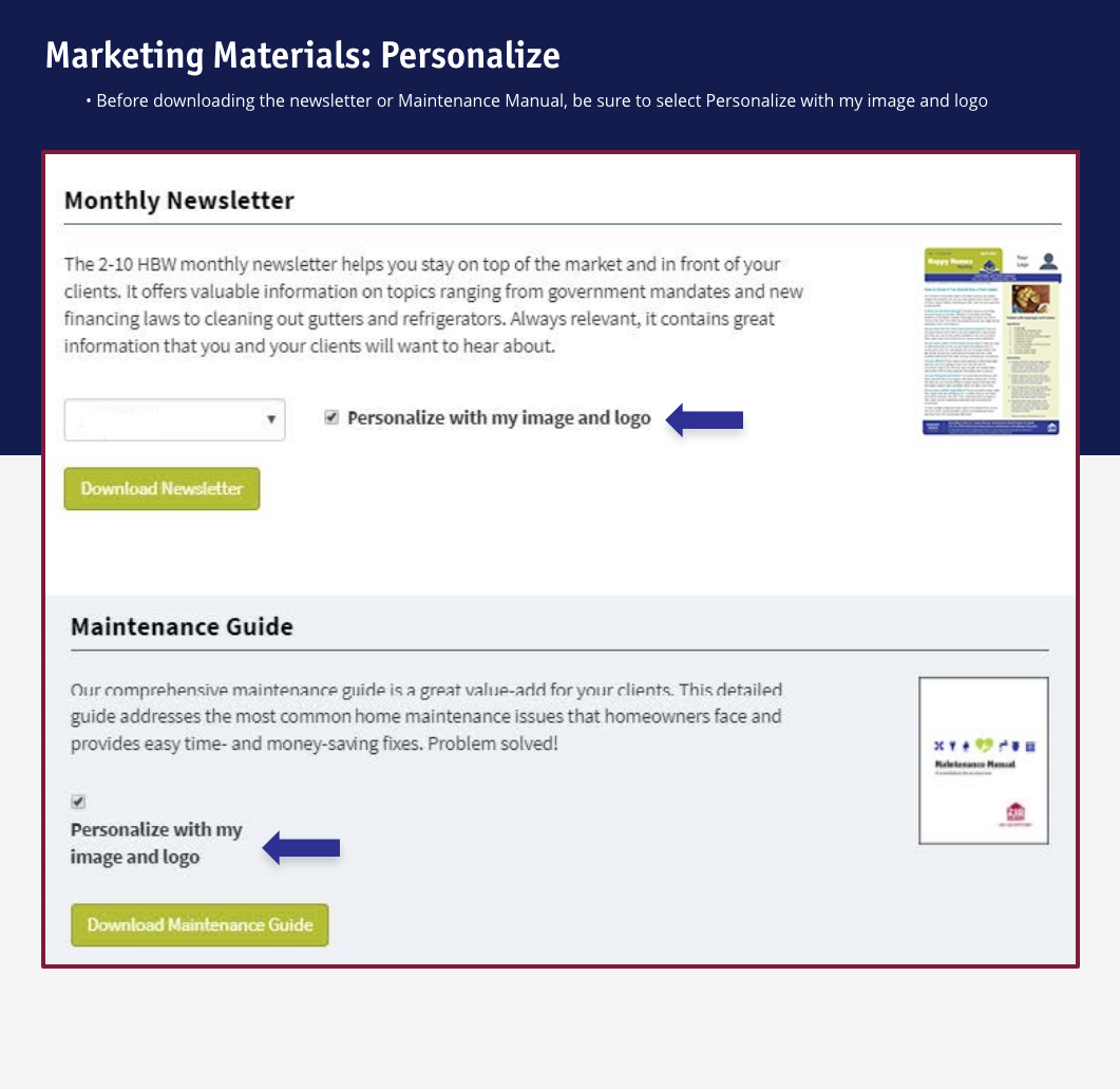 – Group 1043 – agent portal how to - marketing