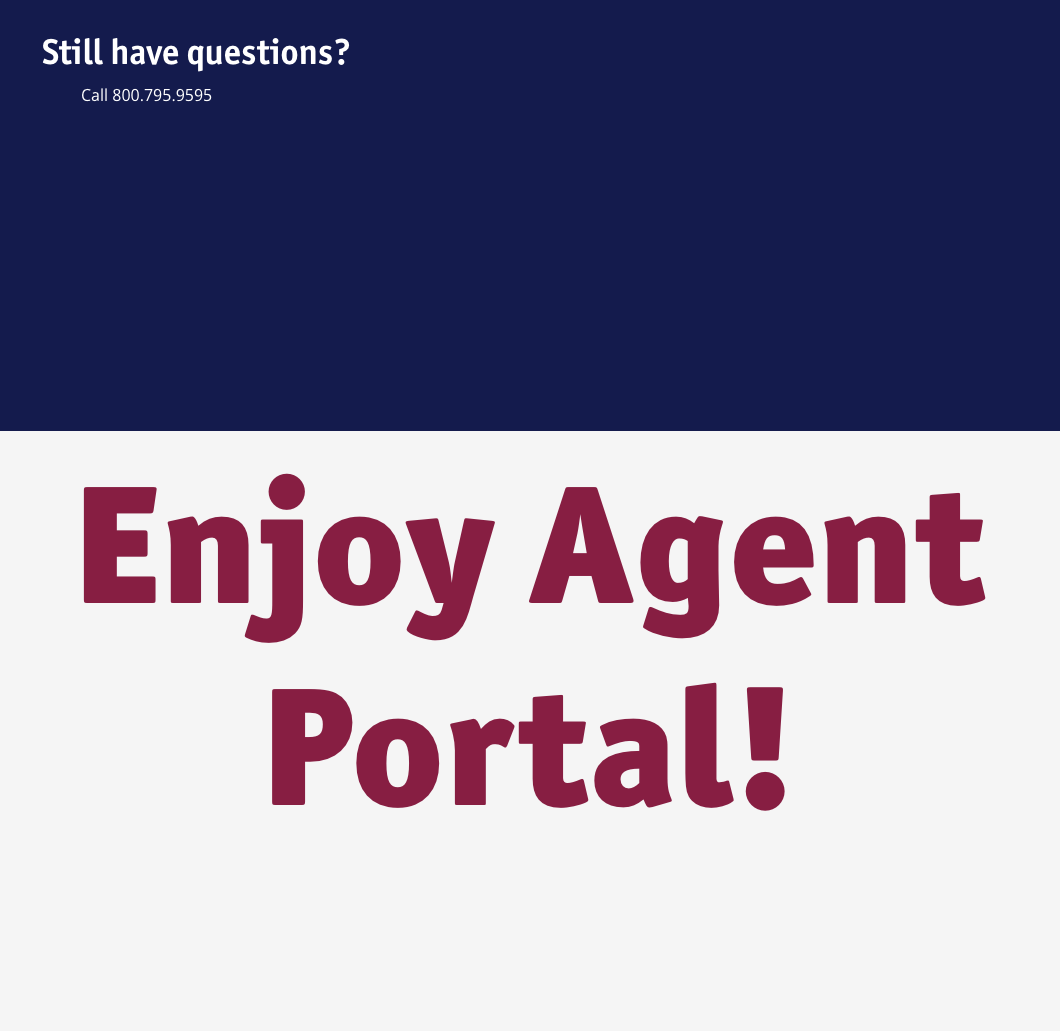 – Group 1051 – agent portal how to - user