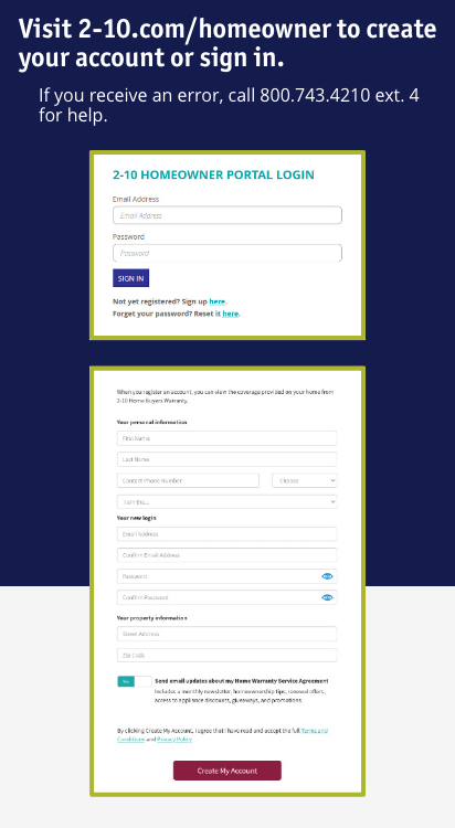 Homeowner Portal Create Account 2 10