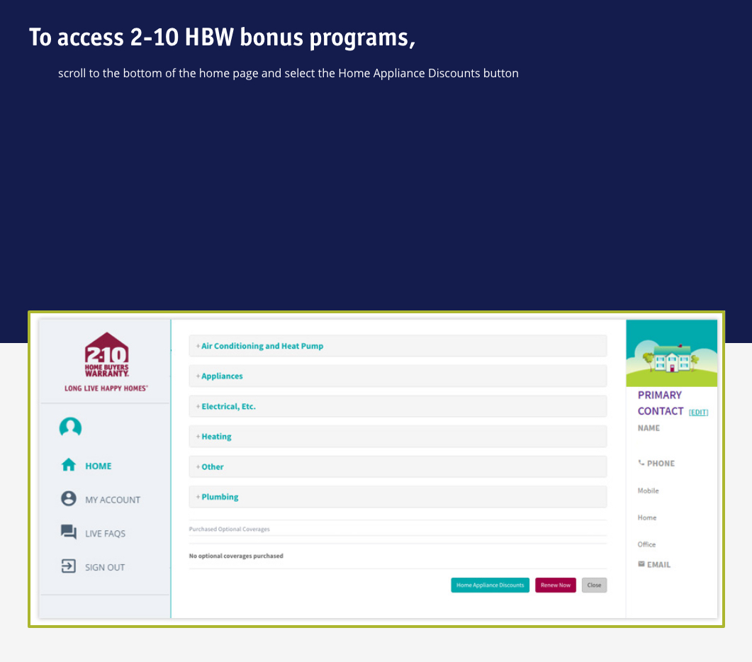– Create Account 3 1 – Homeowner Portal Create Account
