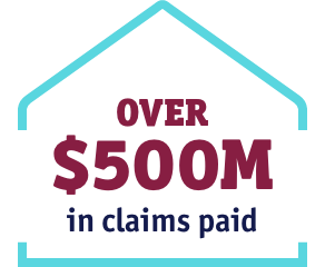 Over 500+ million in claims paid icon