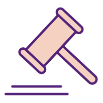 Insurance Services &Ndash; Personal Liability &Ndash; 2-10 Home Buyers Warranty Gavel icon