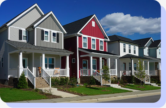 Row of houses