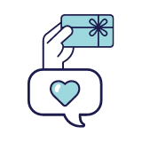 Gift card icon