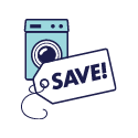 Washing machine icon