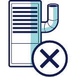 Excluded furnace components