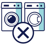 Excluded washer and dryer components