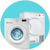 Washer and dryer