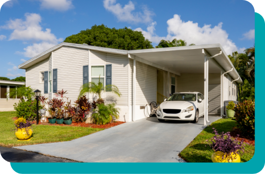 Car under Carport